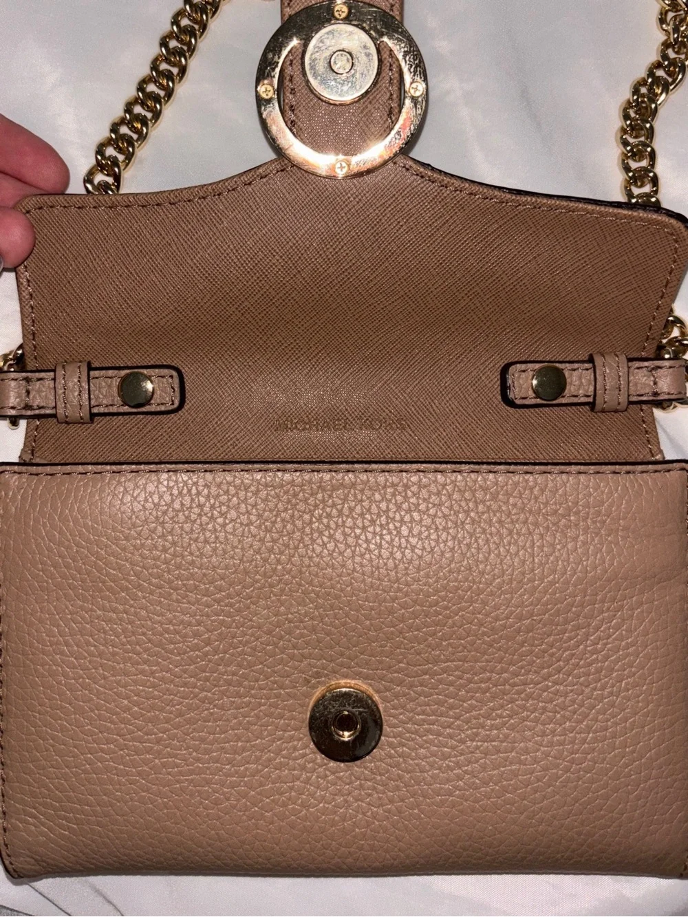 Michael Kors genuine pebbled